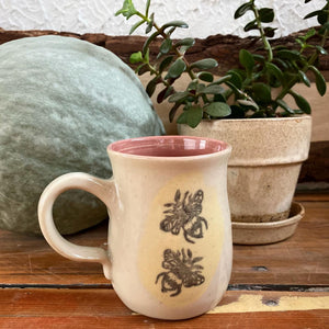 Heart & Solace - Bee Pottery Mug 12oz