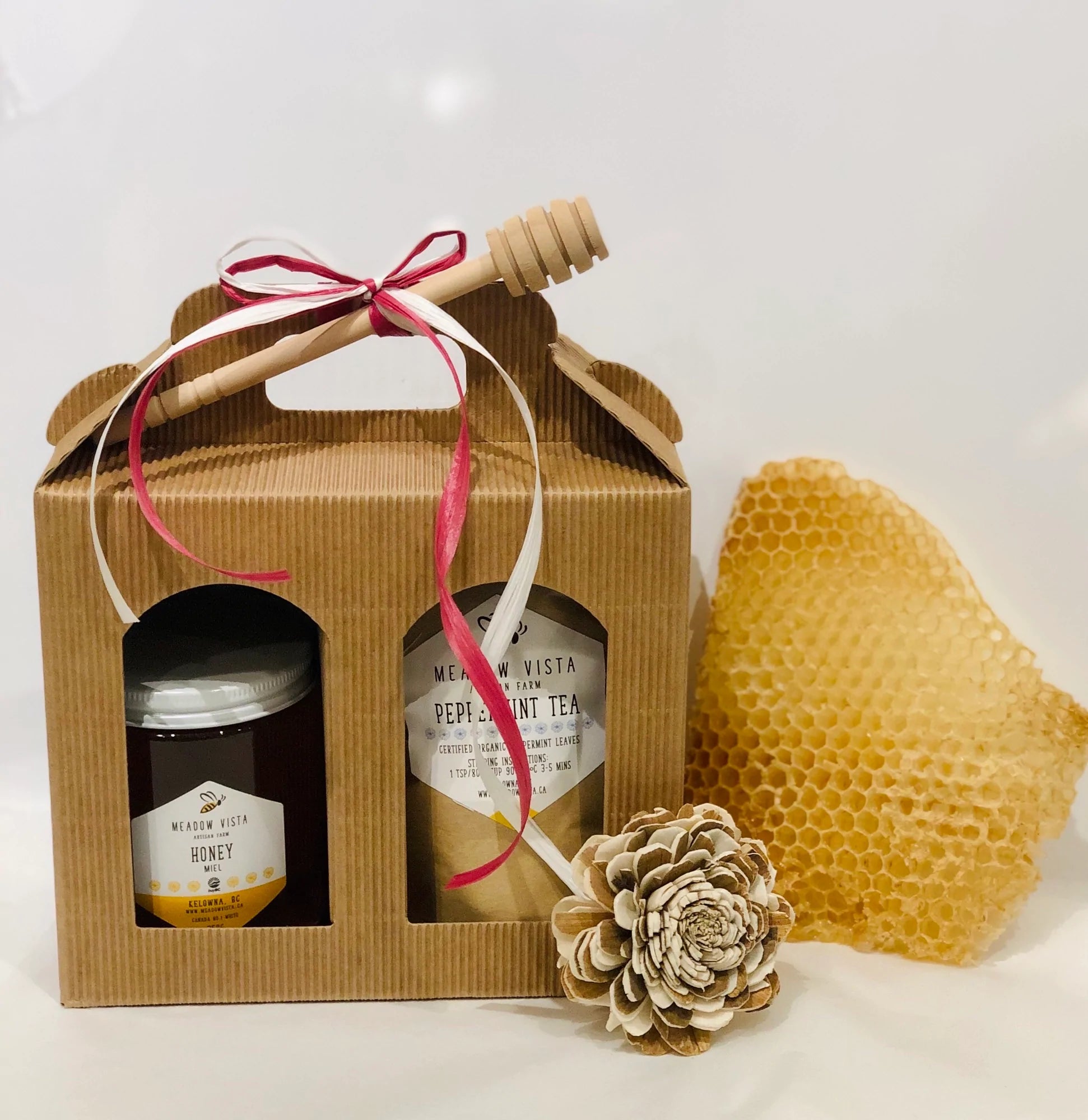 Meadow Vista - Honey & Tea Gift Box
