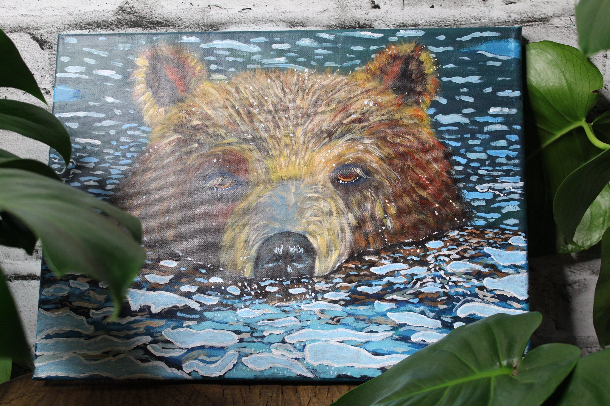 Bear Painting - Amanda Berekoff