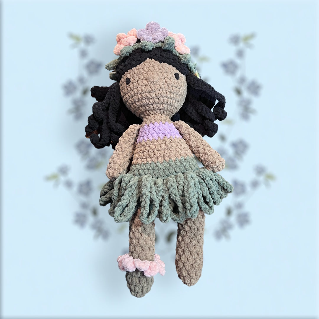 Lmn Love Creations - Crochet Hula Girl