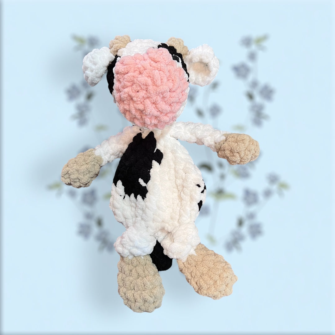 Lmn Love Creations - Crochet Cow Snuggler