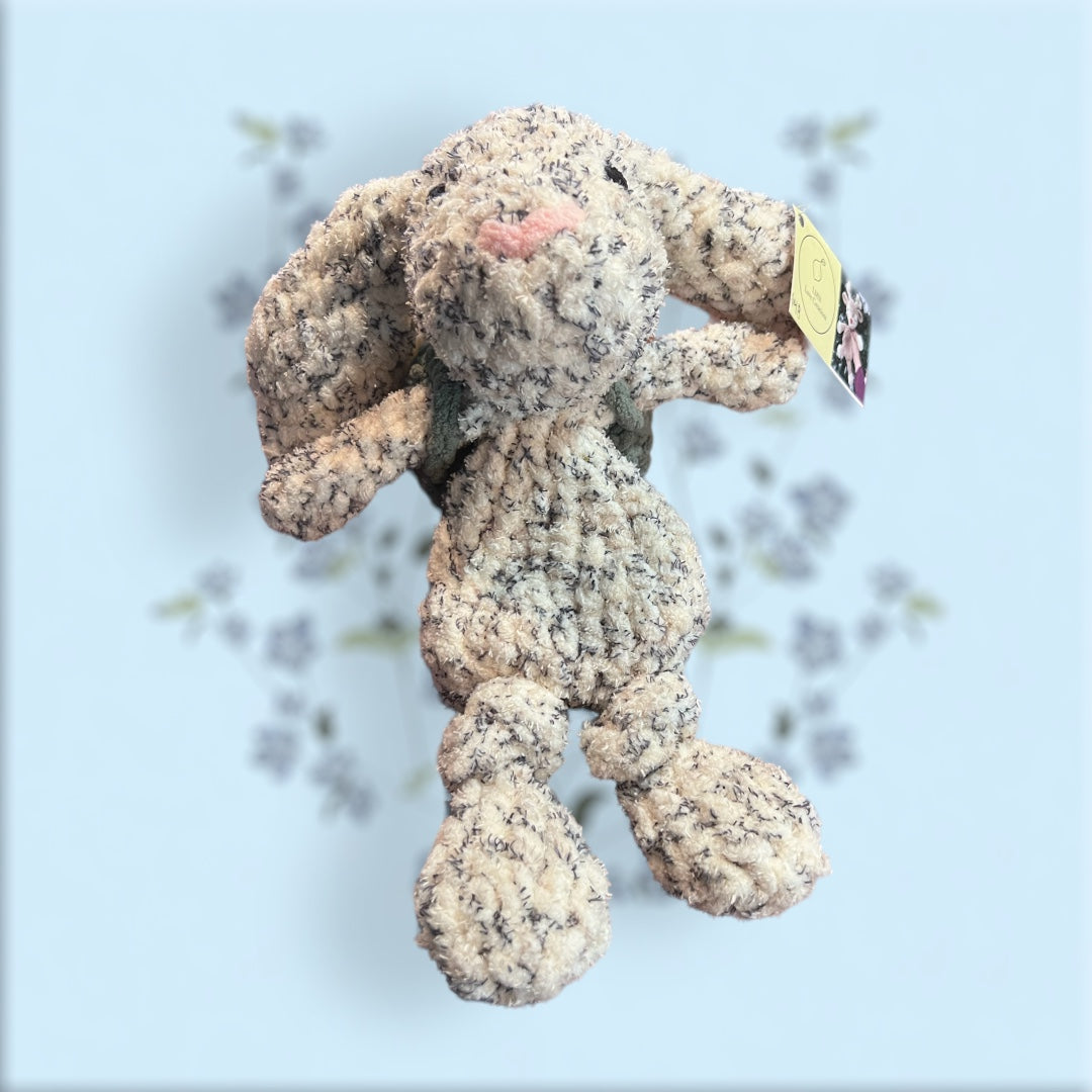 Lmn Love Creations - Crochet Honey Bunny Snuggler With Backpack